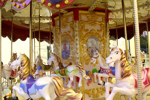 Vintage merry go round