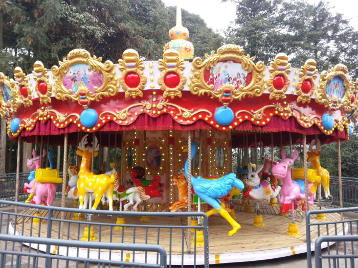 24 seats carousel animals for sale