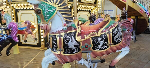 double deck merry go round for sale