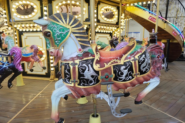 double deck merry go round for sale