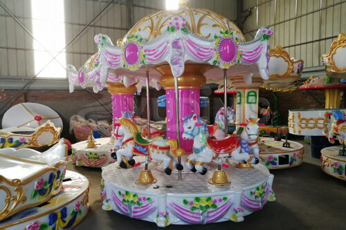 vintage carousel horse electric 6 seater