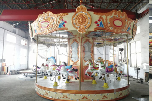 vintage merry go round ride 16 seater