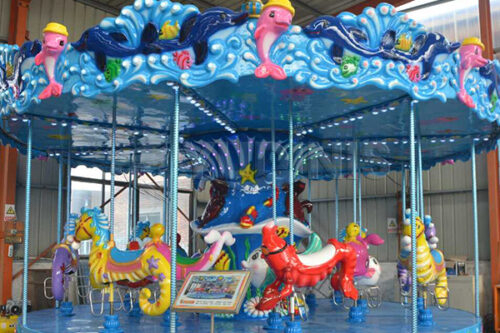 16 people ocean merry go round ride