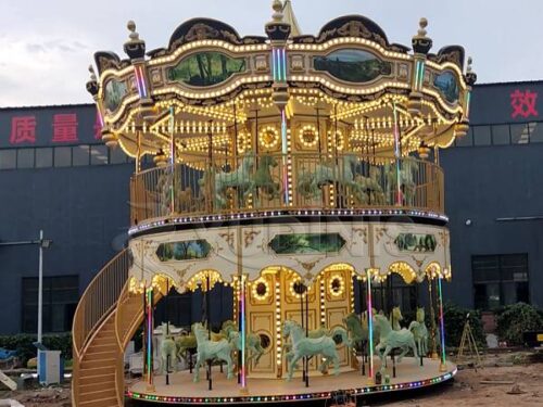 38 passenger two story carousel for sale in Dinis