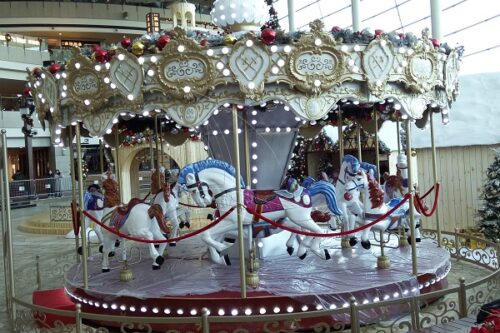 12 passenger custom merry go round