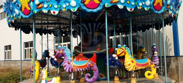 12 seats ocean carousel kiddie ride