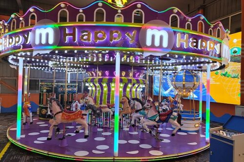 custom theme 30 seater carousel ride