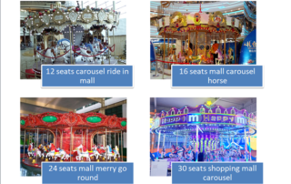 Dinis small carousel in shopping mall