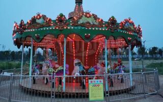 vintage carousel horse for sale 24 passenger