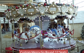 12 seats customized amusement park merry go round