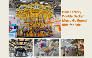 Dinis Double Deck carousel for sale with reliable quality