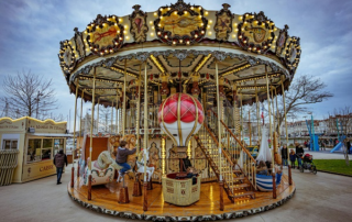 fairground musical carousel for sale