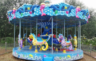 Dinis ocean theme carousel kiddie ride