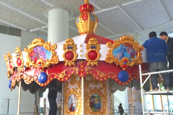 merry go round ride installation service